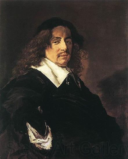 Frans Hals Portret van een man met lang haar en snor